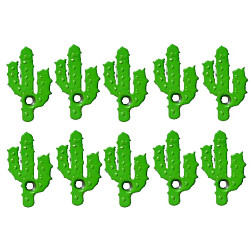 1/8" Metal Cactus Quicklets EYELETS - Green