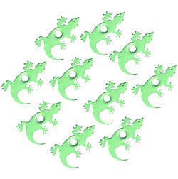 1/8" Metal Gecko/Lizard EYELETS - Green