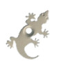 1/8" Metal Gecko/Lizard EYELETS - Grey