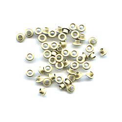 3/16" (5mm) Round Metal EYELETS - Cream