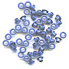 3/16" (5mm) Round Metal EYELETS - Dark Blue