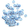 3/16" (5mm) Round Metal EYELETS - Light Blue