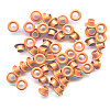 3/16" (5mm) Round Metal EYELETS - Orange