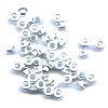 3/16" (5mm) Round Metal EYELETS - White