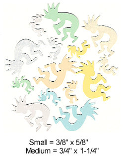 Assorted *Kokopelli* Paper DIE CUT Blanks