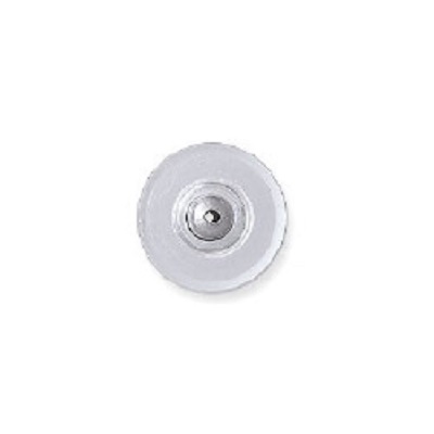 11mm Surgical Steel BULLET CLUTCH EARRING BACKS with Plastic Comfort Disc