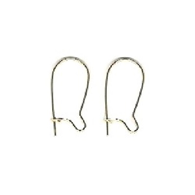 8x17mm Gold-Filled Curved Back Kidney EAR WIRES