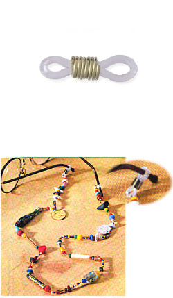 Gold-Plated Coil, Clear EYEGLASS GRIP Components