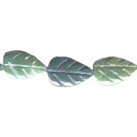 7x11mm Fancy Jasper Carved LEAF Beads