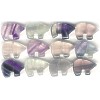 10x14mm Fluorite ZUNI BEAR Animal Fetish Beads