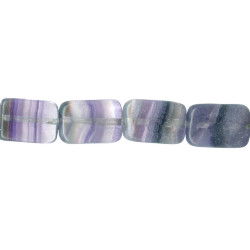 8x12mm Fluorite RECTANGLE Beads