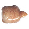 3/4" x 1-1/4" Aragonite TURTLE Animal Fetish Pendant/Focal Bead