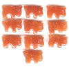 10x14mm Red Aventurine Mini CAT Animal Fetish Beads