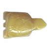 15x20mm Yellow Agate TURTLE Animal Fetish Bead