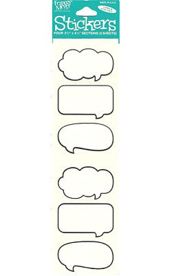 Frances Meyer® *Talk Bubbles* STICKERS