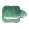 3/4" x 1-1/4" Green Aventurine TURTLE Animal Fetish Pendant/Focal Bead