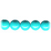 8mm Stabilized Blue Turquoise ROUND Beads