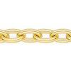 32" Goldtone Large 5x7 Oval Link CHAIN, Continuous Link (No Clasp)