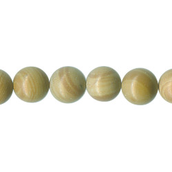 8mm Golden Leaf Agate ROUND Beads