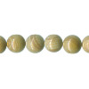 8mm Golden Leaf Agate ROUND Beads