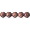 10mm Red Goldstone ROUND Beads