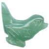 14x20mm 3-D Green Aventurine BIRD Animal Fetish Bead