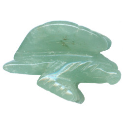 15x22mm Green Aventurine 3-D EAGLE/HAWK Animal Fetish Bead