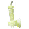 12x26mm Peridot Jasper TOMAHAWK Charm/Pendant - with Loop & Bail