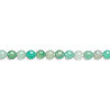 4mm Green Agate ROUND Beads