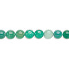 6mm Green Agate ROUND Beads