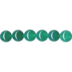 8mm Green Agate ROUND Beads