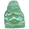 15x20mm 3-D Green Aventurine BUDDHA Bead