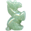 20mm Green Aventurine 3-D UNICORN Bead