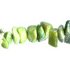 34" Strand Green Chalk Turquoise CHIP/NUGGET Beads