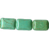 8x12mm Chinese Turquoise RECTANGLE Beads