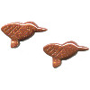 12x20mm Goldstone HUMMINGBIRD Animal Fetish Beads