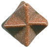 25mm Red Goldstone MERKABAH STAR Focal/Pendant Bead