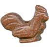 12x16mm Red Goldstone CHICKEN/HEN/ROOSTER Animal Fetish Bead