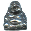 15x20mm Hematite 3-D BUDDHA Beads