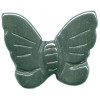 16x20mm Hematite BUTTERFLY Animal Fetish Bead