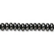 2x4mm Hematite (Hematine) RONDELLE Beads