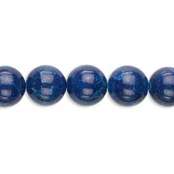 10mm Lapis Dyed Howlite ROUND Beads