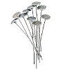 2" (21 gauge) Zinc Alloy (Lead & Nickel Free) Fancy HEAD PINS: Antiqued Silvertone, Style #A136