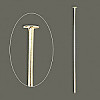 1-1/2" Gold Plated Brass (21 gauge) HEAD PINS