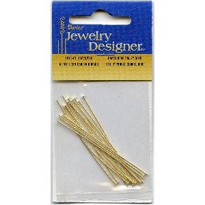 Darice® 2" Goldtone Brass (21 gauge) HEAD  PINS