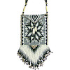 Monochrome Beaded Bag ~ Heyoka