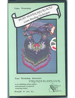 BEAD WOVEN NECKLACES - Loom Beading Techniques (VHS)
