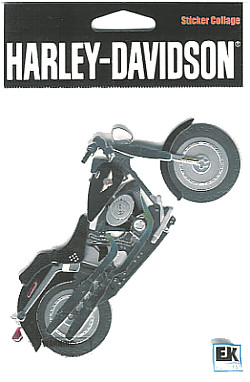 Jolee's Boutique® *Harley-Davidson® Fat Boy Motorcycle* Dimensional STICKER Embellishment