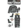 Jolee's Boutique® *Harley-Davidson® Leather Collection* Dimensional STICKER Embellishments