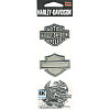 Jolee's Boutique® *Harley-Davidson® Black & White Logos* Dimensional STICKER Embellishments